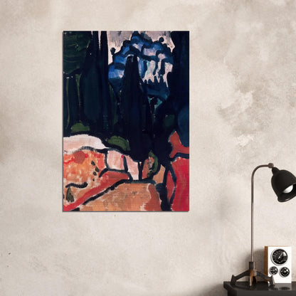 NOT DETECTED 256142 - Andre Derain Brushed Aluminum Print - 70x100 cm / 28x40 inches | Andre Derain Aluminum Print | Andre Derain Prints