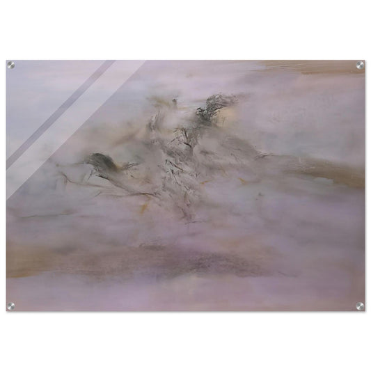 24 02 2002 2002 - Zao Wou-Ki Acrylic Print - 70x100 cm / 28x40″ inches