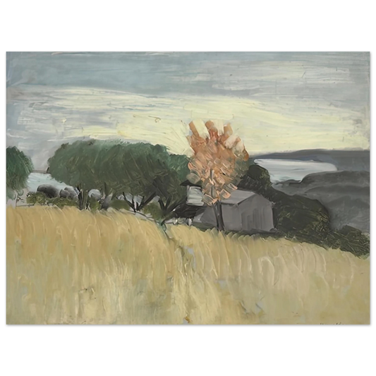 Henri Matisse - CHAMPS DE BLE A CAGNES 1918  75x100 cm / 30x40inches Fine Art Poster
