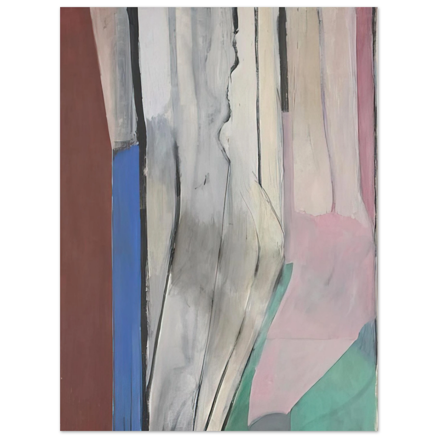 Richard Diebenkorn - Ocean Park #6  75x100 cm / 30x40inches Fine Art Poster