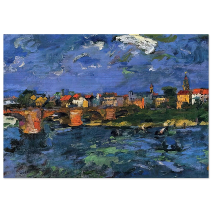 NOT_DETECTED_235875 - OSKAR KOKOSCHKA Brushed Aluminum Print - 70x100 cm / 28x40 inches | OSKAR KOKOSCHKA Aluminum Print | OSKAR KOKOSCHKA Prints