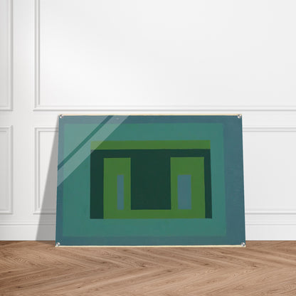 VARIANT ADOBE 1956 - Josef Albers Acrylic Print - 70x100 cm / 28x40″ inches