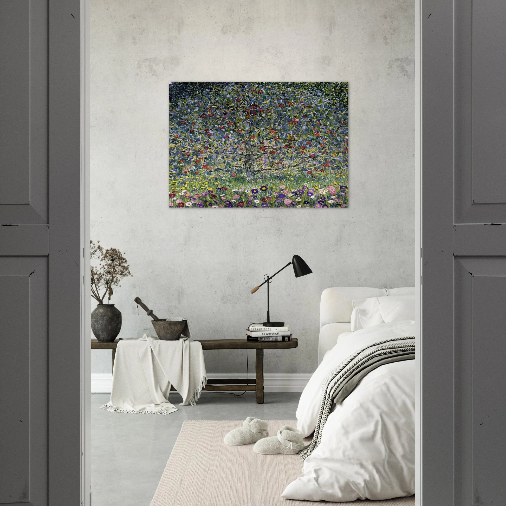 APPLE TREE I - Gustav Klimt Brushed Aluminum Print - 70x100 cm / 28x40 inches | Gustav Klimt Aluminum Print | Gustav Klimt Prints