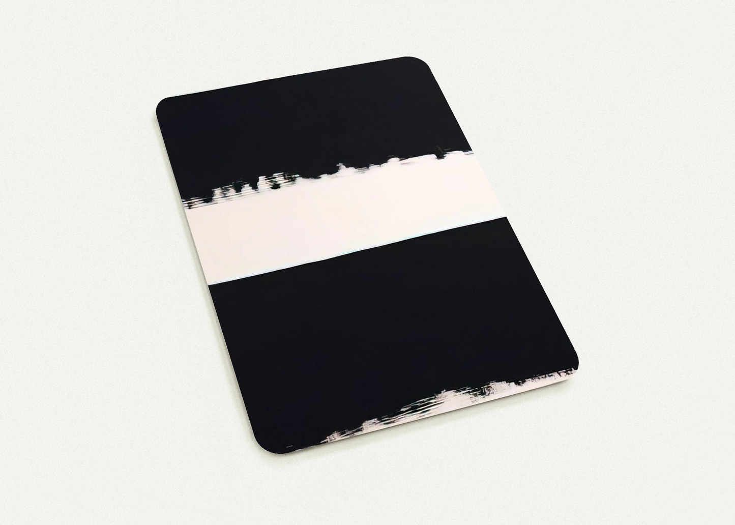 Gouache 2004 B-7 - 2004 By Pierre Soulages Pack of 10 Post Cards | Pierre Soulages Post Cards | A6 (10.5 x 14.8 cm) - 4.1 x 5.8 inches