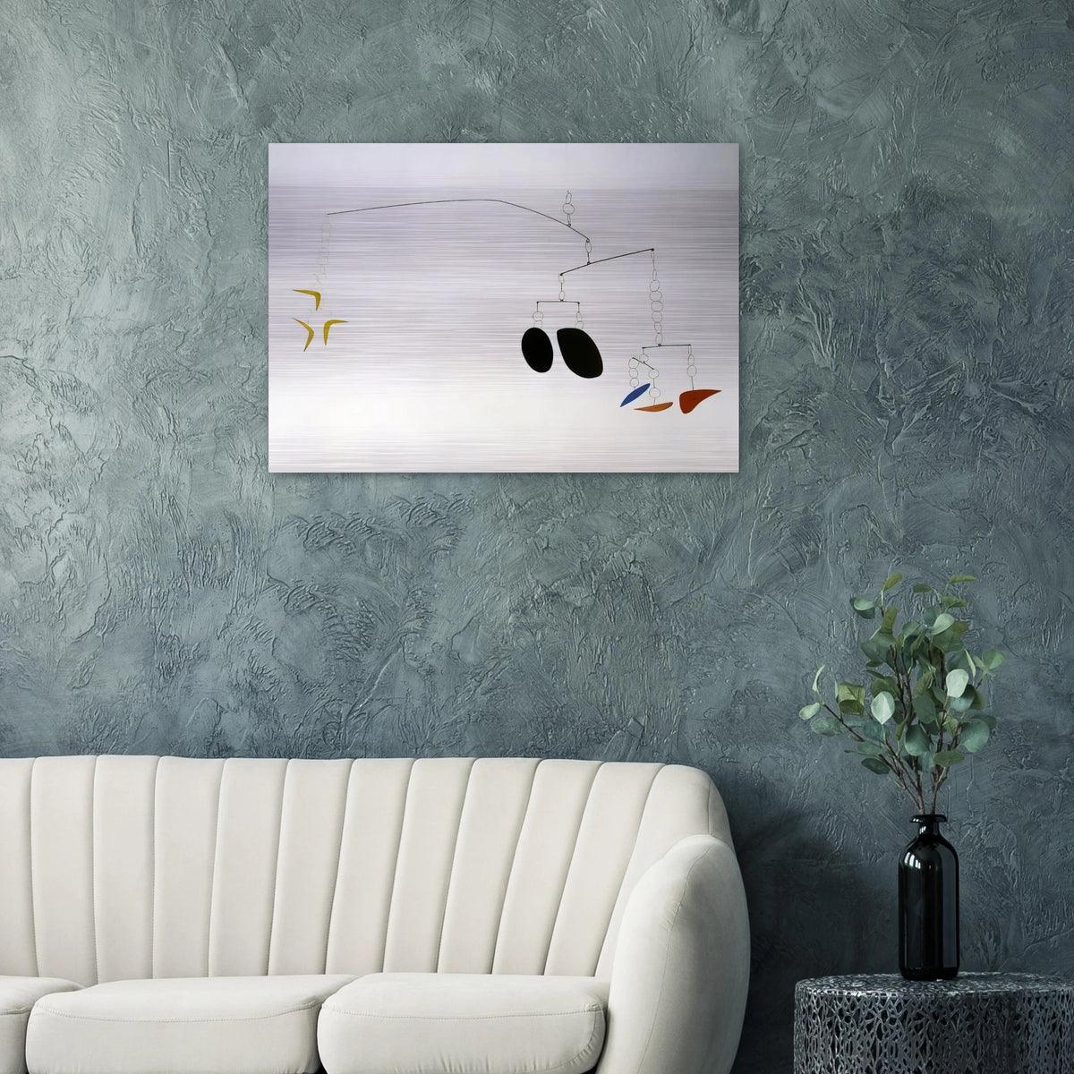 BOOMERANGS 1941 0 - Alexander Calder Brushed Aluminum Print - 70x100 cm / 28x40 inches | Alexander Calder Aluminum Print | Alexander Calder Prints