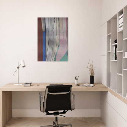 Ocean Park #6 - Richard Diebenkorn Brushed Aluminum Print - 70x100 cm / 28x40 inches | Richard Diebenkorn Aluminum Print | Richard Diebenkorn Prints