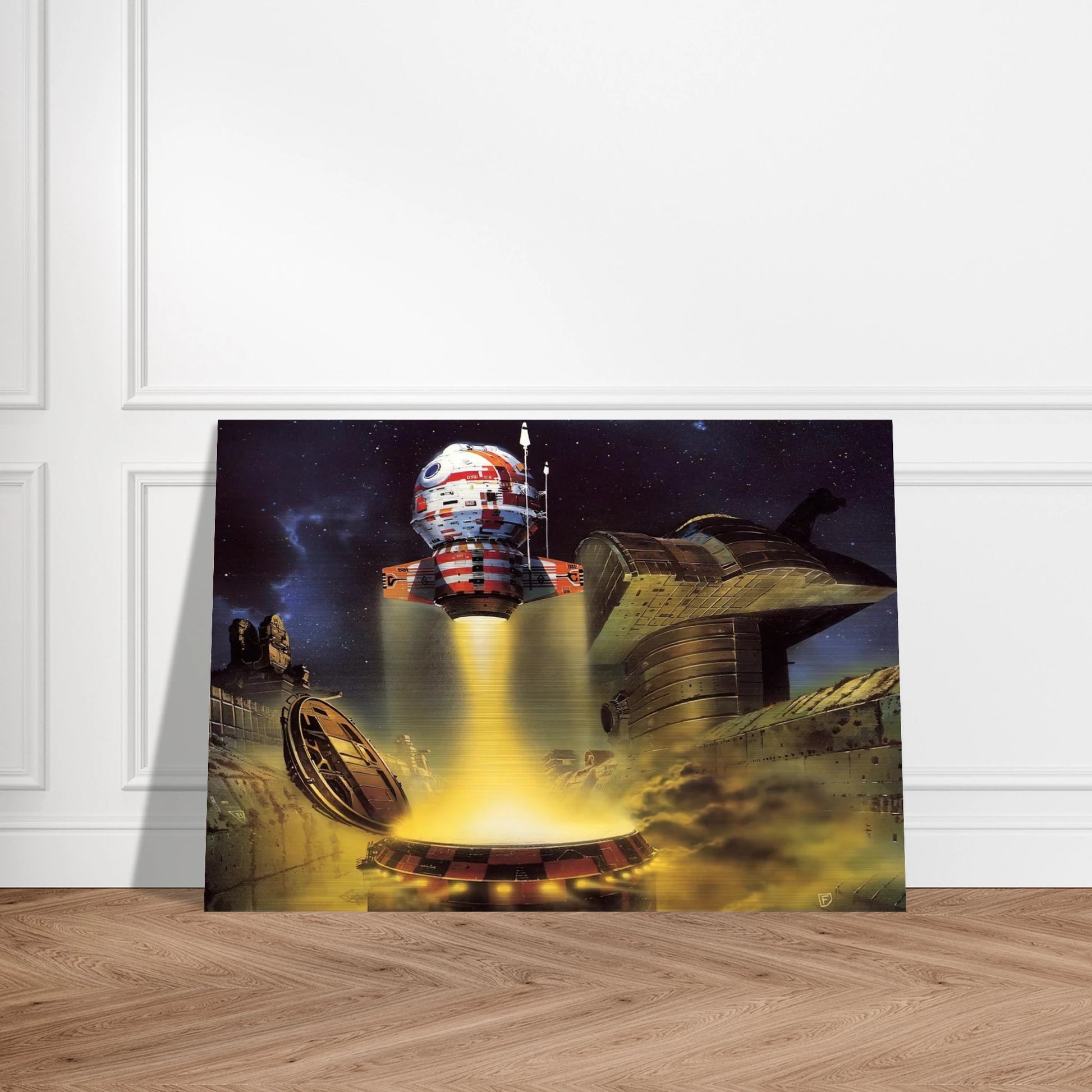 Chris Foss - Chris Foss Brushed Aluminum Print - 70x100 cm / 28x40 inches | Chris Foss Aluminum Print | Chris Foss Prints