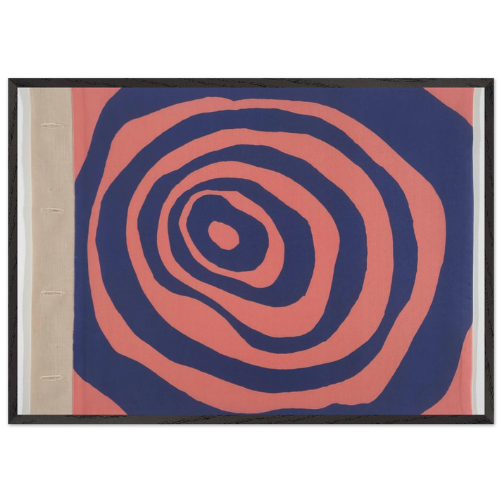 ODE TO THE BIEVRE 2007 2 - Louise Bourgeois 70x100 cm / 28x40 inches Framed Art Print – Black Wooden Frame