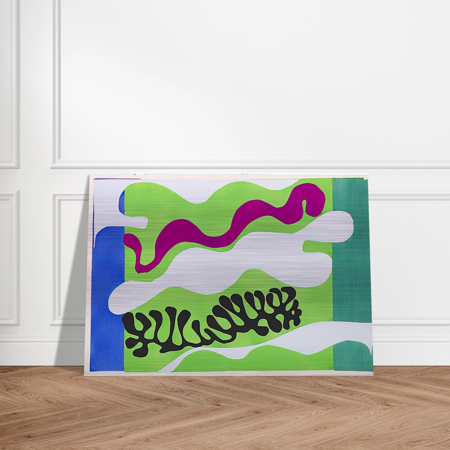 THE LAGOON 1947 - Henri Matisse Brushed Aluminum Print - 70x100 cm / 28x40 inches | Henri Matisse Aluminum Print | Henri Matisse Prints