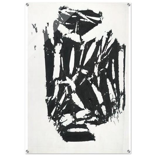 Laissée - 1994 - Simon Hantai Acrylic Print - 70x100 cm / 28x40″ inches | Simon Hantai Wall Art | Simon Hantai Prints