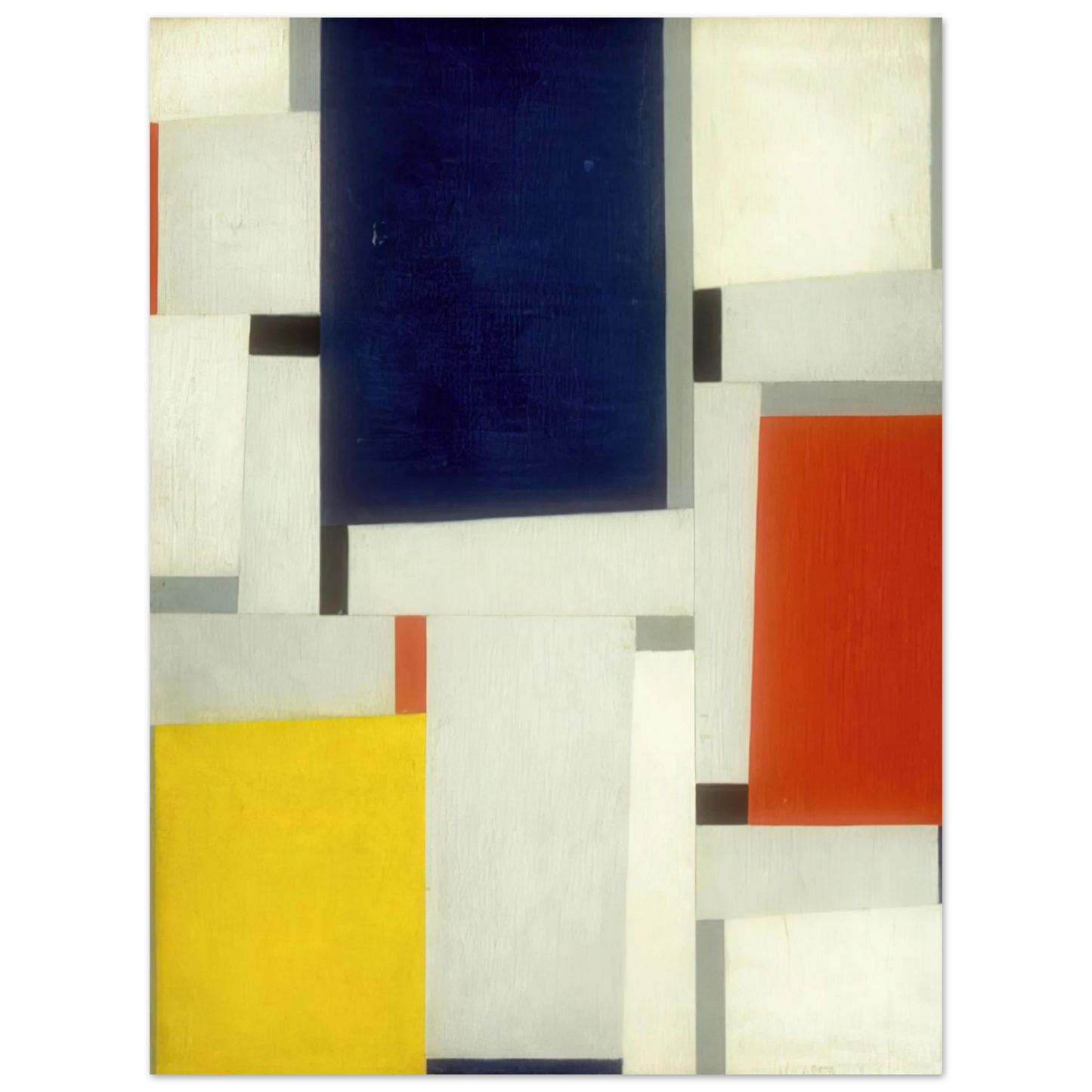 Fritz Glarner - Relational Painting #64 - 1953  75x100 cm / 30x40inches Fine Art Poster
