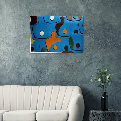 Еgg Board - Jean Arp Brushed Aluminum Print - 70x100 cm / 28x40 inches | Jean Arp Aluminum Print | Jean Arp Prints