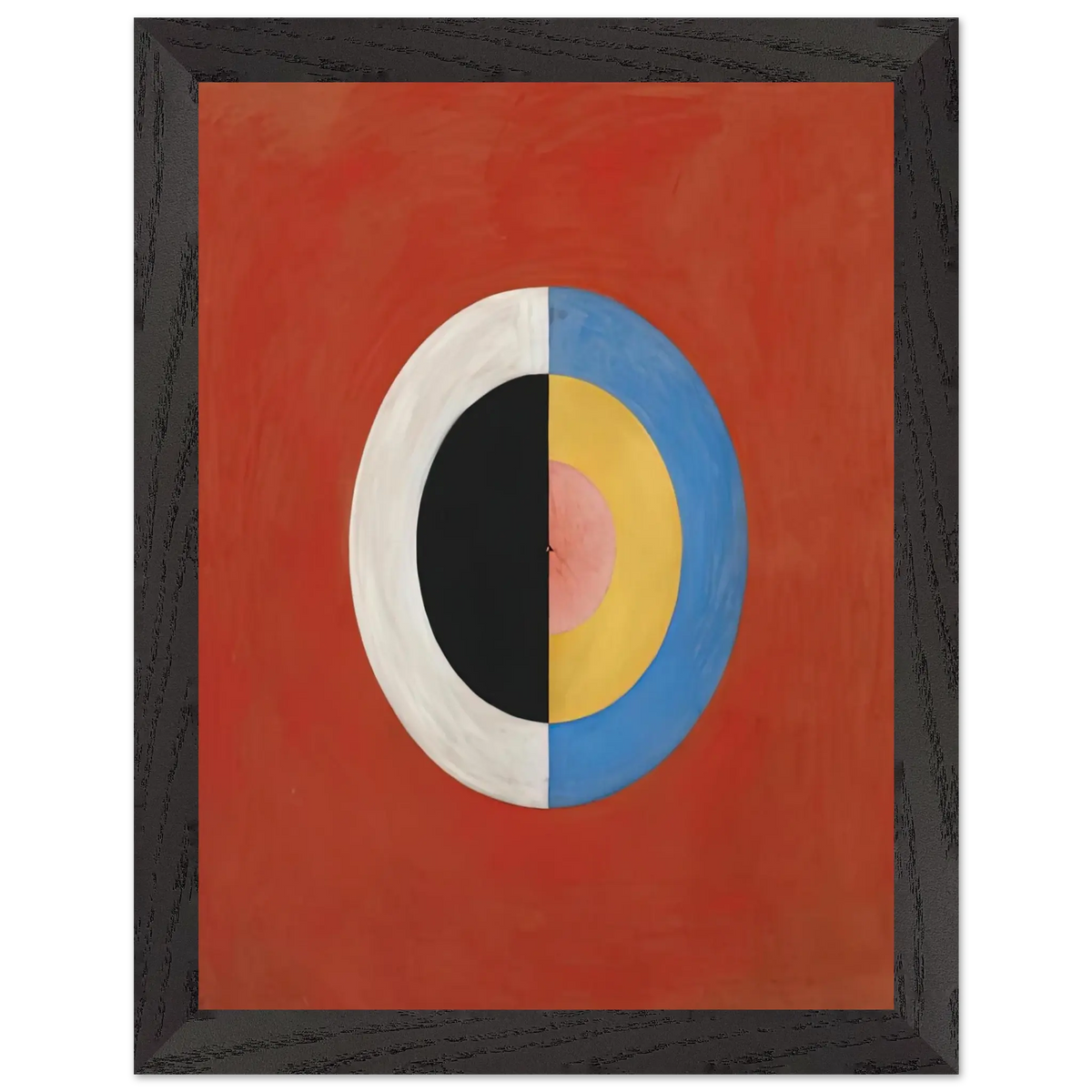 Hilma af Klint - THE SWAN NO 17 1915 0 Wall art - 60x80 cm / 24x32 Inches - Fine Art Poster - -