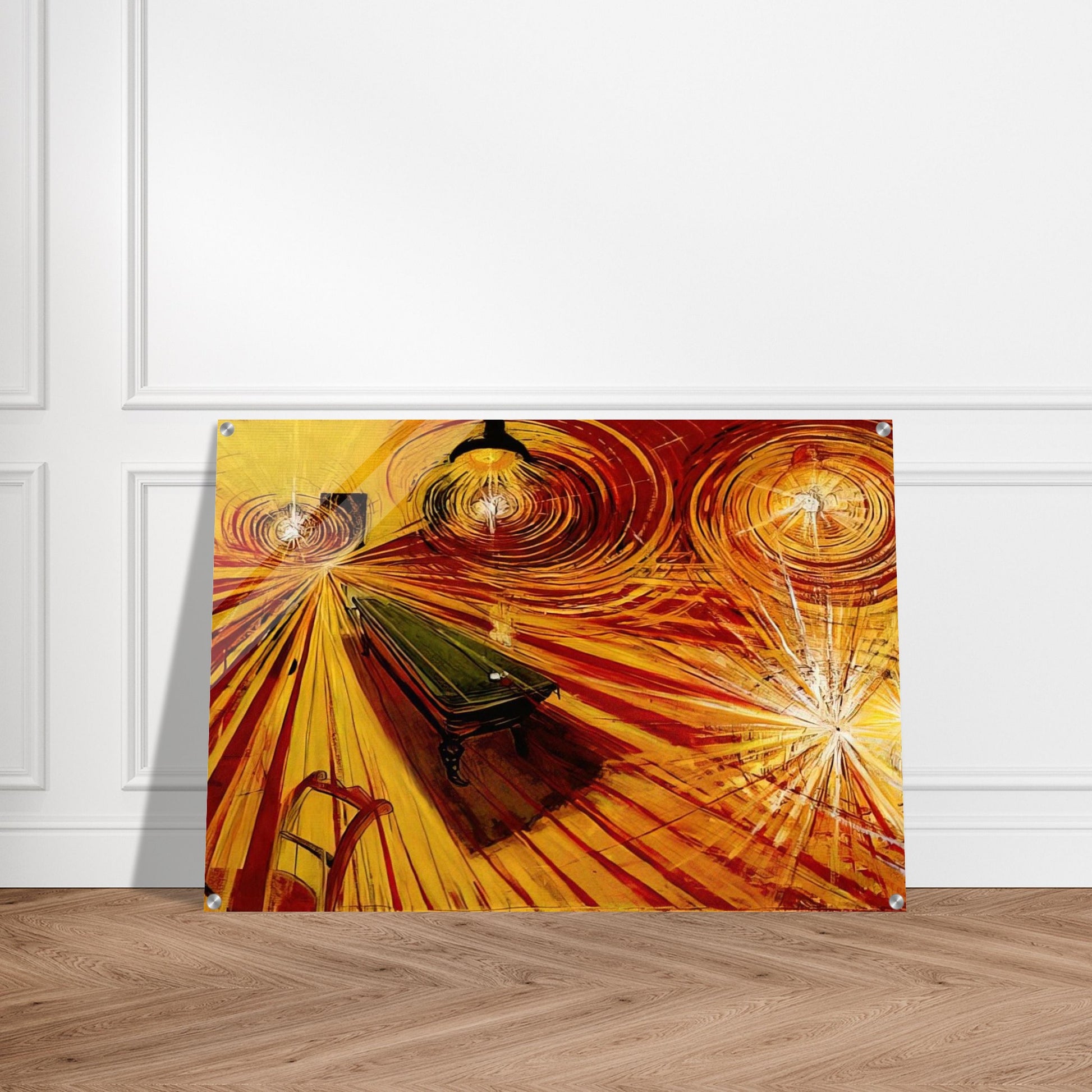 Night Cafe - 1972 - Brett Whiteley Acrylic Print - 70x100 cm / 28x40″ inches