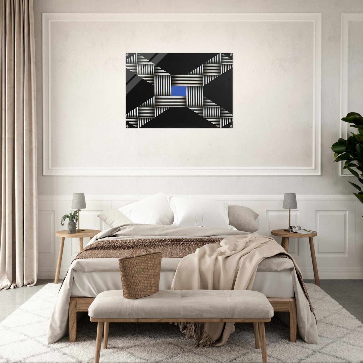 O.V.N.I. - 1967 - Omar Rayo Acrylic Print - 70x100 cm / 28x40″ inches