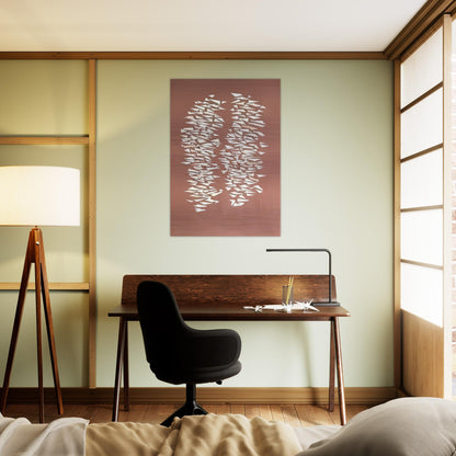 Quiet Vertical - 2006 - Robert Goodnough Brushed Aluminum Print - 70x100 cm / 28x40 inches | Robert Goodnough Aluminum Print | Robert Goodnough Prints