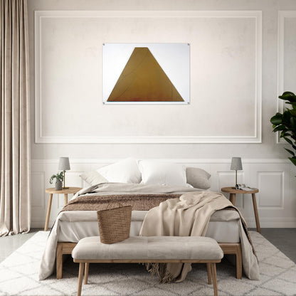 PLANE FIGURE III 1992 - Robert Mangold Acrylic Print - 70x100 cm / 28x40″ inches