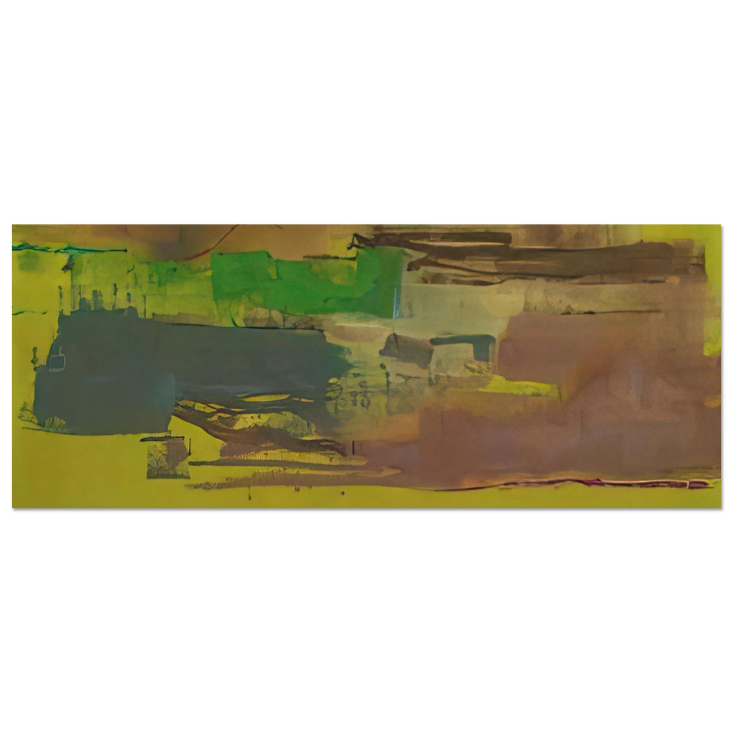 Helen Frankenthaler - August Deep - 1978 Wall art - 40x50 cm / 16x20 inches - Fine Art Poster-canvas - -