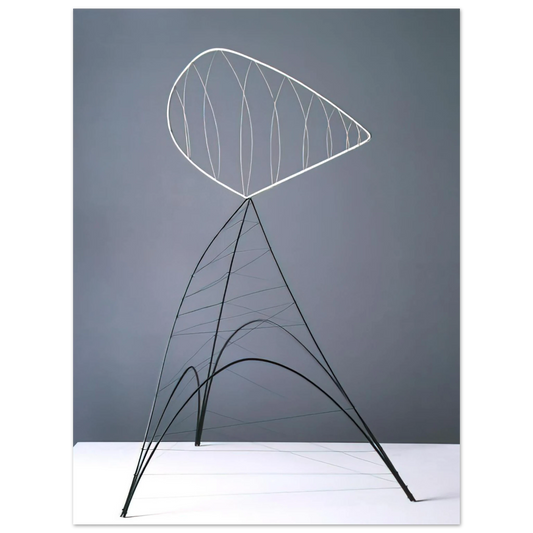 Alexander Calder - HOLLOW EGG 1939 Fine Art Poster