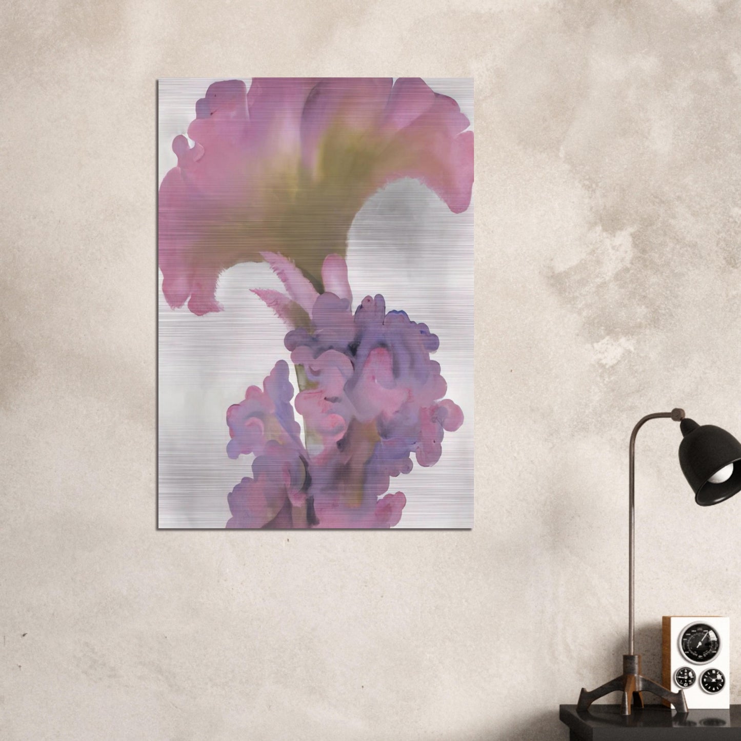 Coxcomb - Georgia O'Keeffe Brushed Aluminum Print - 70x100 cm / 28x40 inches | Georgia O'Keeffe Aluminum Print | Georgia O'Keeffe Prints