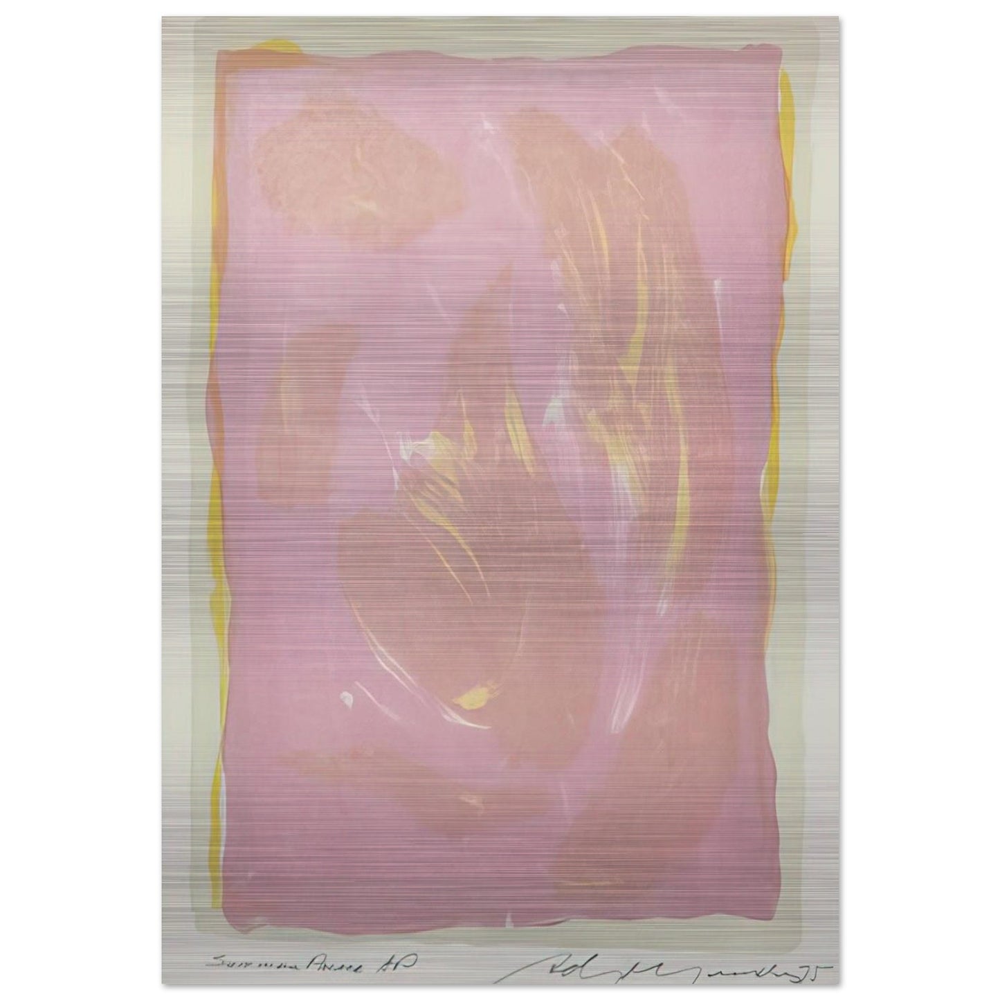 Summer Palace - 1975 - Adja Yunkers Brushed Aluminum Print - 70x100 cm / 28x40 inches | Adja Yunkers Aluminum Print | Adja Yunkers Prints