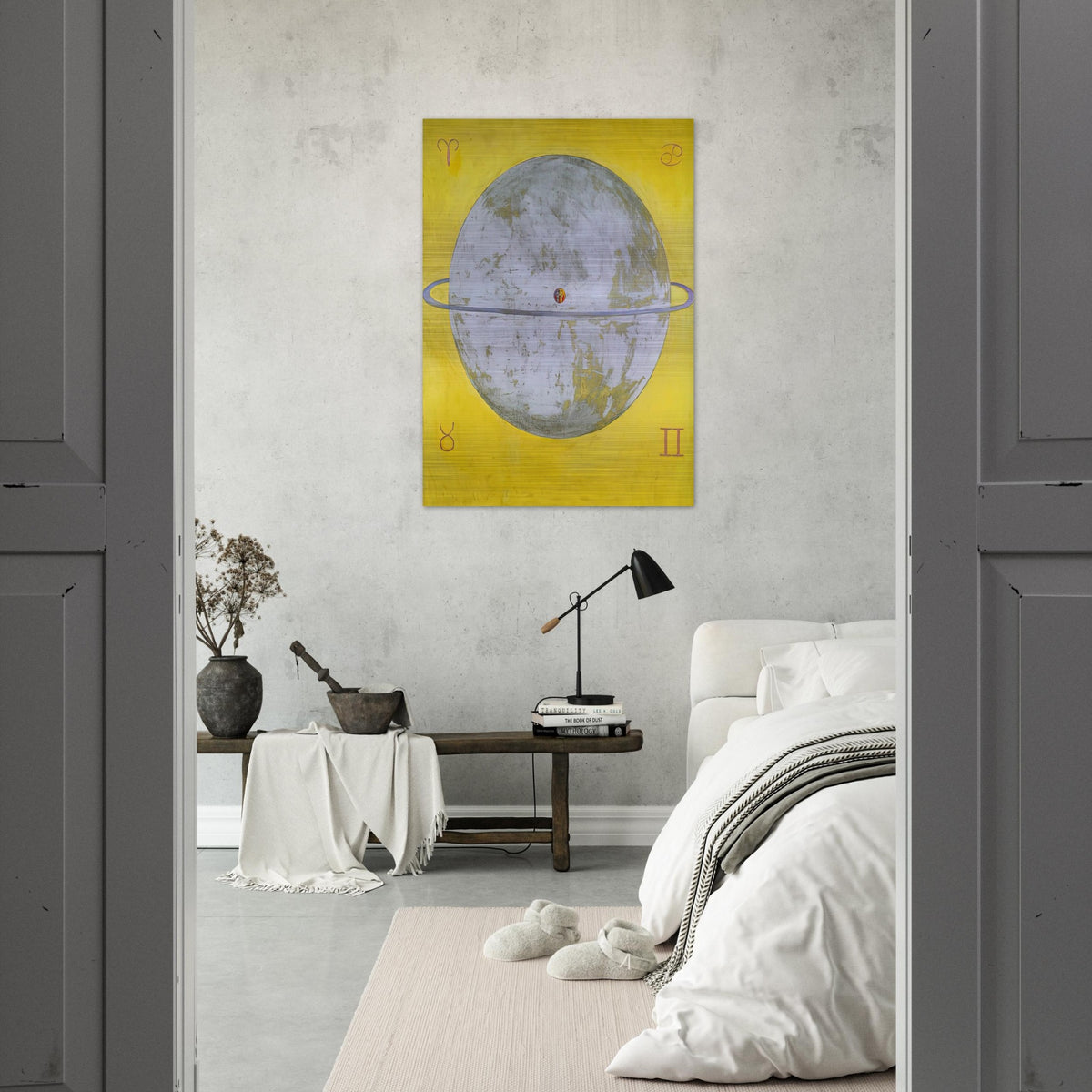 THE DOVE NR 12 1915 - Hilma af Klint Brushed Aluminum Print - 70x100 cm / 28x40 inches | Hilma af Klint Aluminum Print | Hilma af Klint Prints