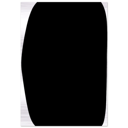 Black Ripe - Ellsworth Kelly Brushed Aluminum Print - 70x100 cm / 28x40 inches | Ellsworth Kelly Aluminum Print | Ellsworth Kelly Prints