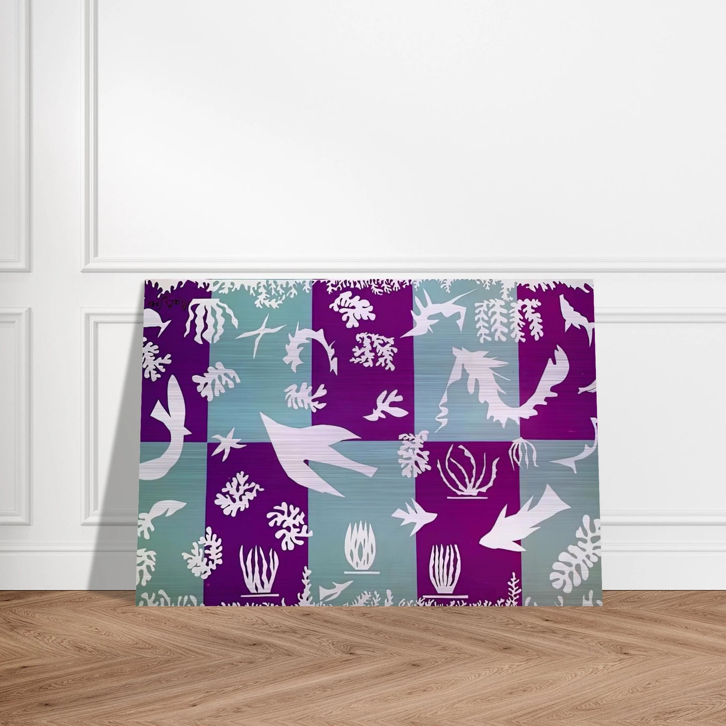 POLYNESIA LA MER 1946 - Henri Matisse Brushed Aluminum Print - 70x100 cm / 28x40 inches | Henri Matisse Aluminum Print | Henri Matisse Prints