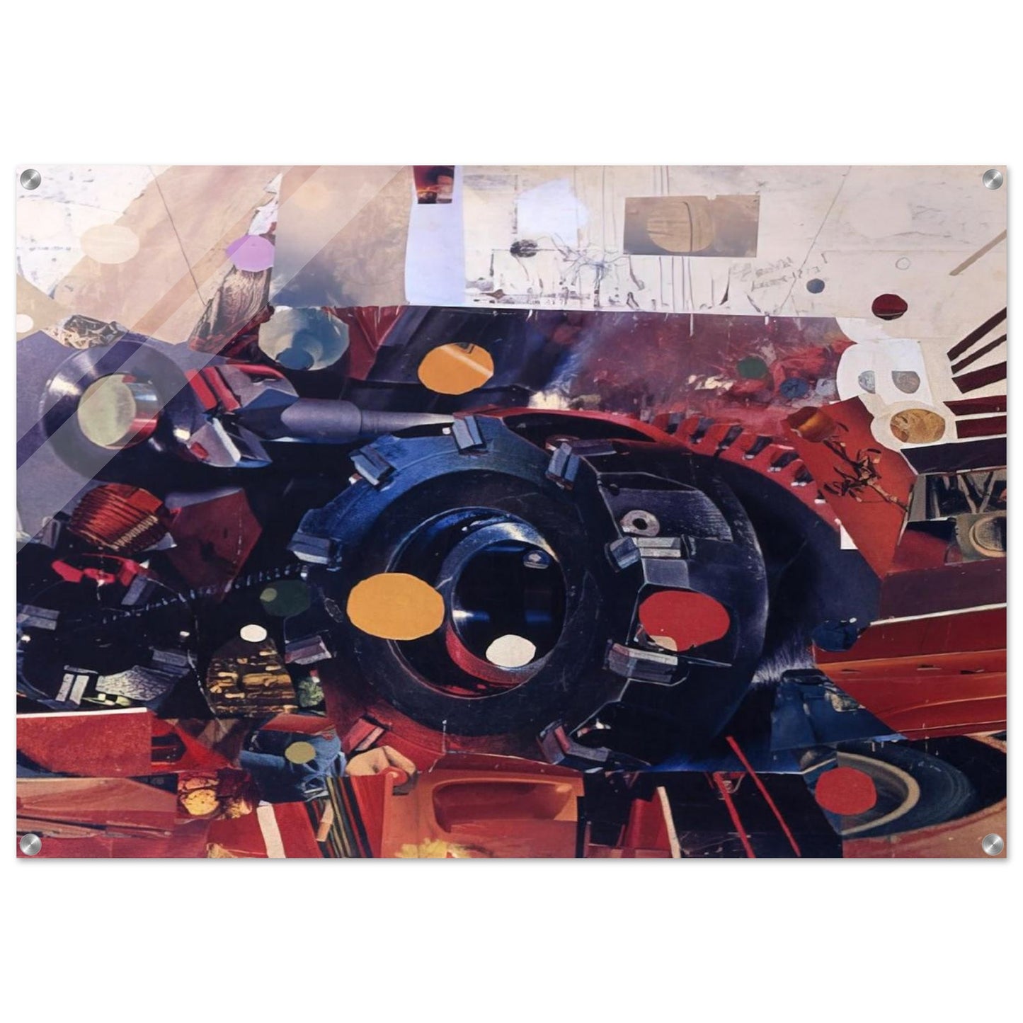 Power - 1967 - Gebre Kristos Desta Acrylic Print - 70x100 cm / 28x40″ inches | Gebre Kristos Desta Wall Art | Gebre Kristos Desta Prints