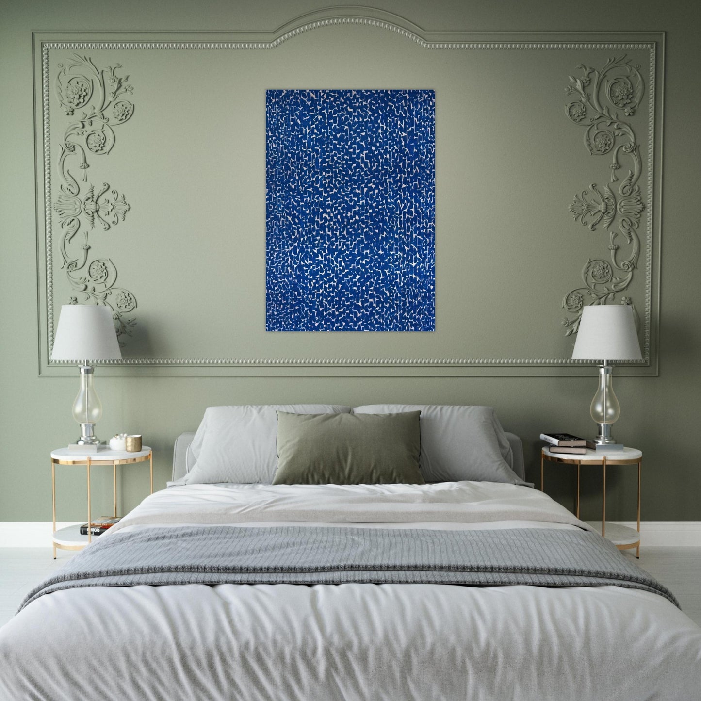 SKY LIGHT 1973 - Alma Woodsey Thomas Brushed Aluminum Print - 70x100 cm / 28x40 inches | Alma Woodsey Thomas Aluminum Print | Alma Woodsey Thomas Prints