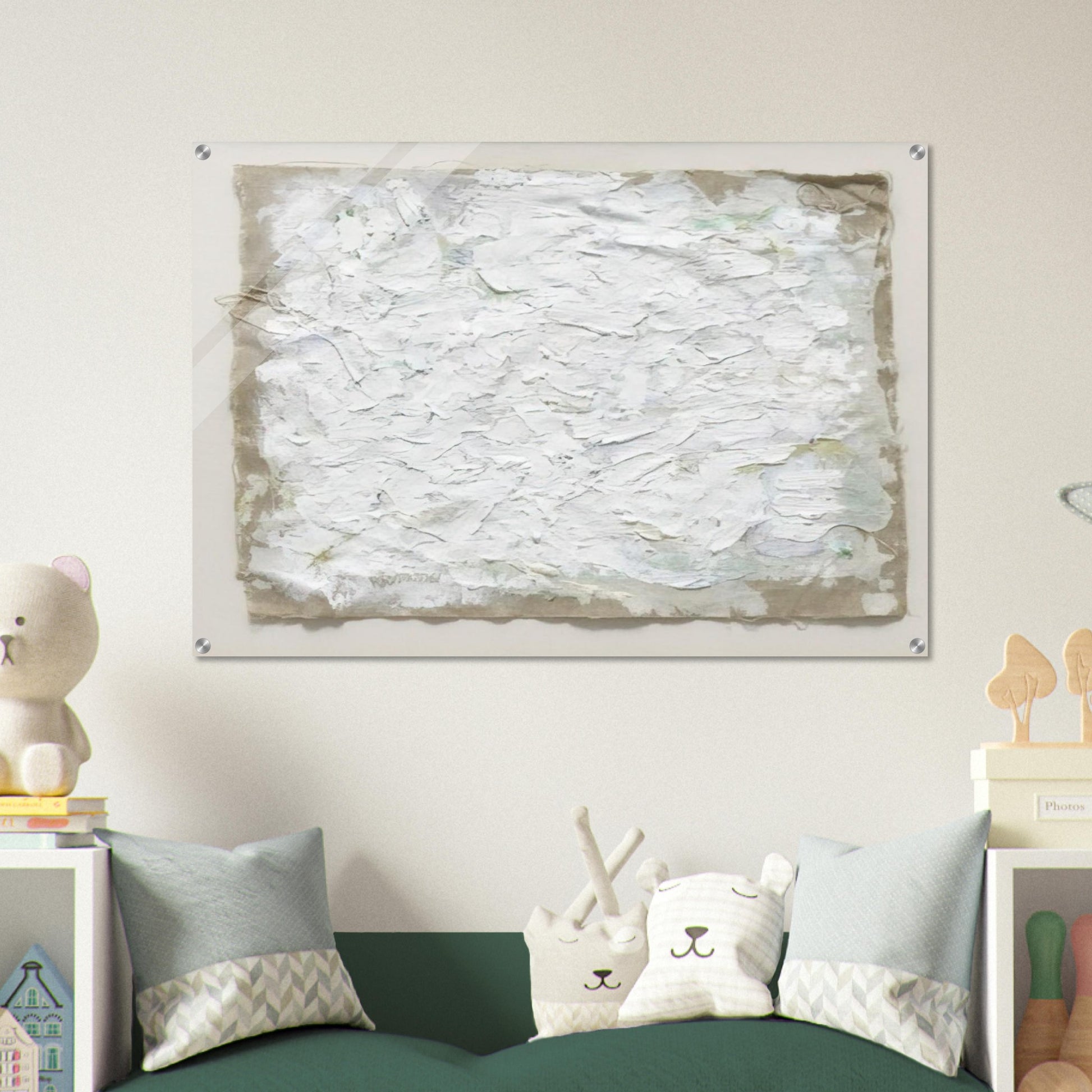 Untitled - 1961 - Robert Ryman Acrylic Print - 70x100 cm / 28x40″ inches | Robert Ryman Wall Art | Robert Ryman Prints