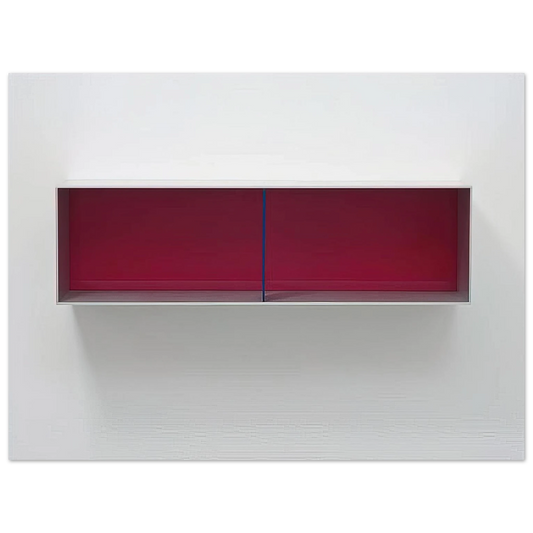 Donald Judd - Untitled Menziken - 1991  75x100 cm / 30x40inches Fine Art Poster