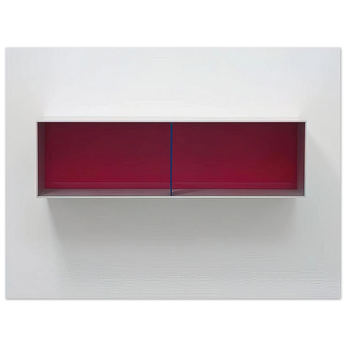 Donald Judd - Untitled Menziken - 1991  75x100 cm / 30x40inches Fine Art Poster