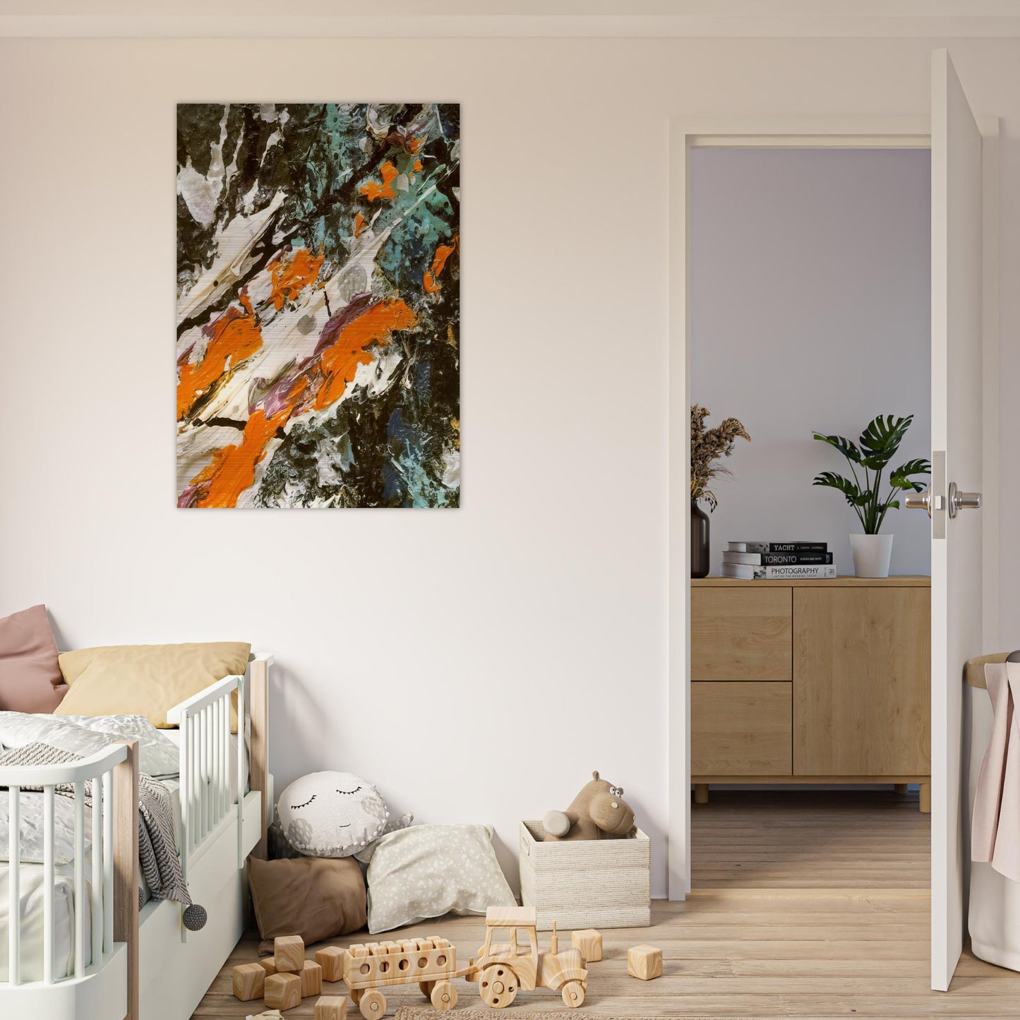 FULL FATHOM FIVE - Jackson Pollock Brushed Aluminum Print - 70x100 cm / 28x40 inches | Jackson Pollock Aluminum Print | Jackson Pollock Prints