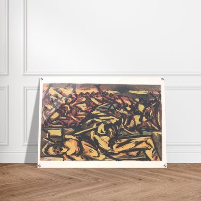 UNTITLED 1941 1 - Jackson Pollock Acrylic Print - 70x100 cm / 28x40″ inches