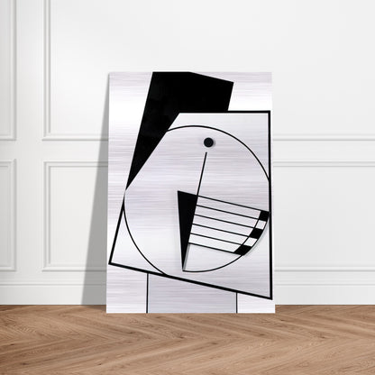 Rythme 3 - 1995 - Carmelo Arden Quin Brushed Aluminum Print - 70x100 cm / 28x40 inches | Carmelo Arden Quin Aluminum Print | Carmelo Arden Quin Prints