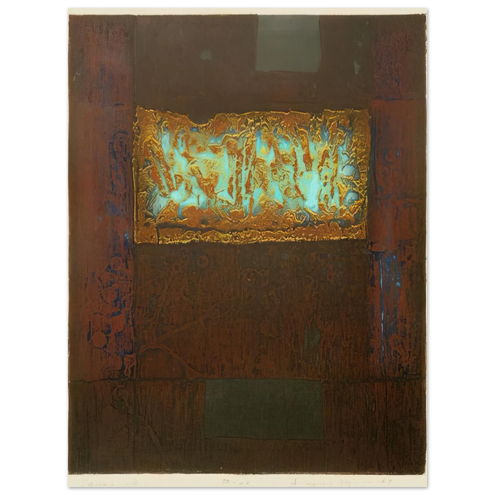 Hiroyuki Tajima - Square - 1969  75x100 cm / 30x40inches Fine Art Poster