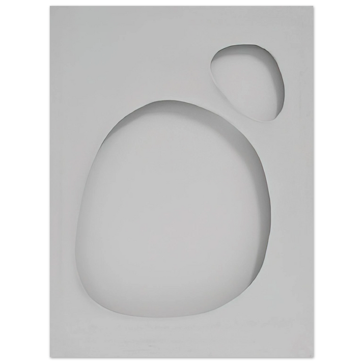 Dadamaino - Volume - 1959  75x100 cm / 30x40inches Fine Art Poster