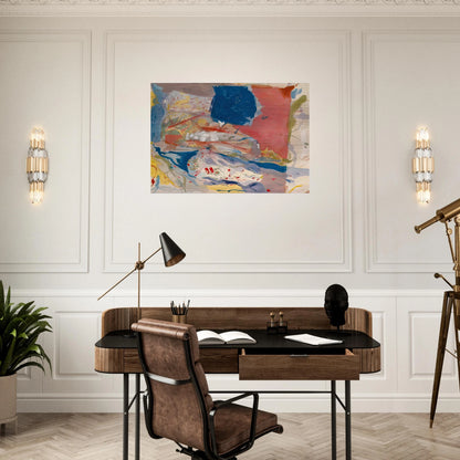Lorelei, 1957- - Helen Frankenthaler Brushed Aluminum Print - 70x100 cm / 28x40 inches | Helen Frankenthaler Aluminum Print | Helen Frankenthaler Prints