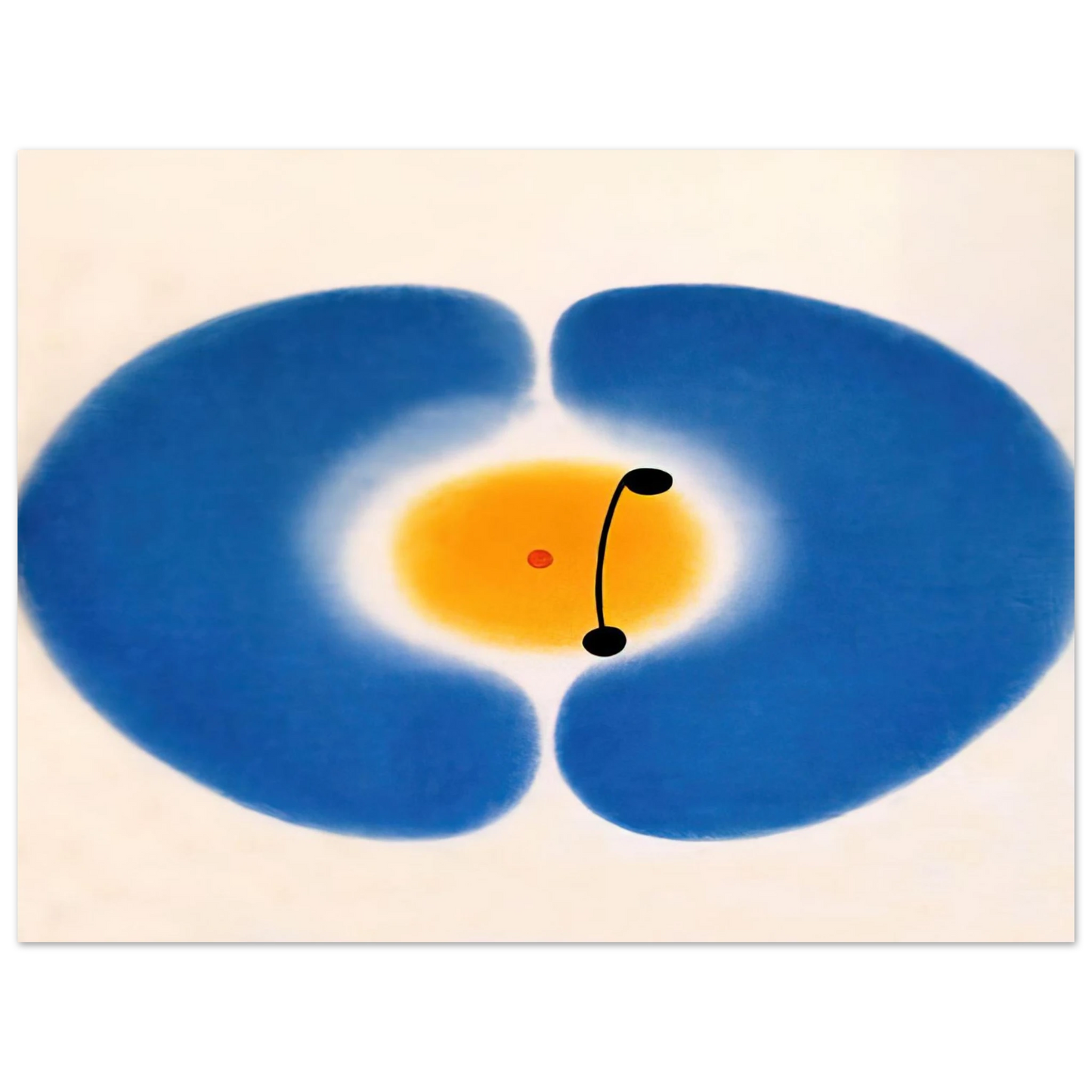 Victor Pasmore - BLUE MANDALA 1978  75x100 cm / 30x40inches Fine Art Poster