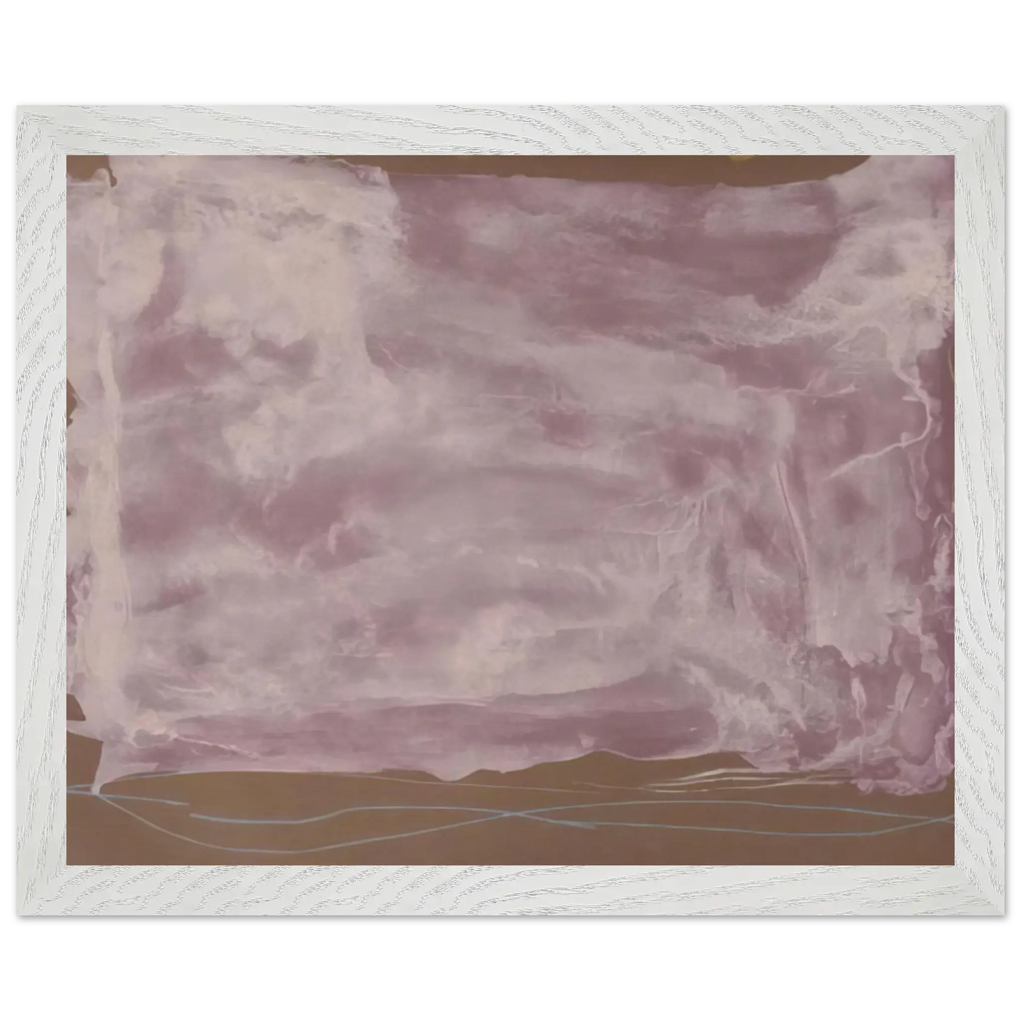 Helen Frankenthaler - Soho Dreams - 1987 Wall art - 20x25 cm / 8x10 Inches - Premium Wooden Framed Poster With Fine Art Paper - Black frame