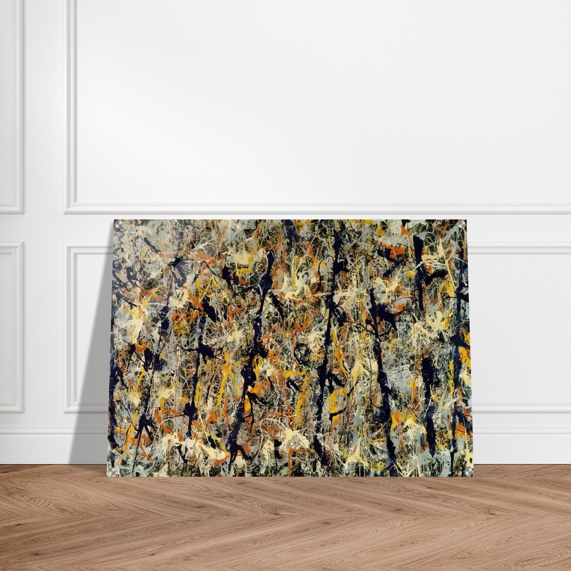 BLUE POLES NUMBER 11 1952 1 - Jackson Pollock Acrylic Print - 70x100 cm / 28x40″ inches