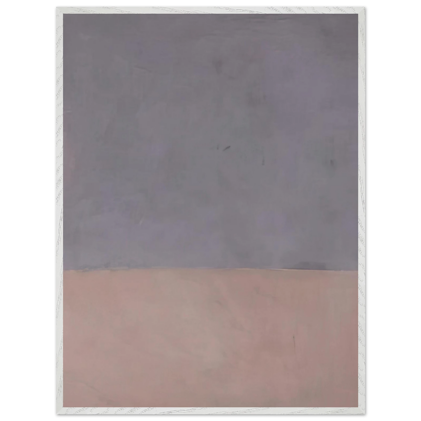 Mark Rothko - Untitled Gray and Mauve - 1969 Wall Art - 21x29.7 cm / 8x12" - Premium Wooden Framed Poster With Fine Art Paper-canvas - Wood frame