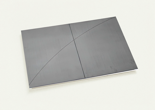 A CURVED LINE WITHIN TWO DISTORTED RECTANGLES 1978 By Robert Mangold Pack of 10 Post Cards | Robert Mangold Post Cards | A6 (10.5 x 14.8 cm) - 4.1 x 5.8 inches