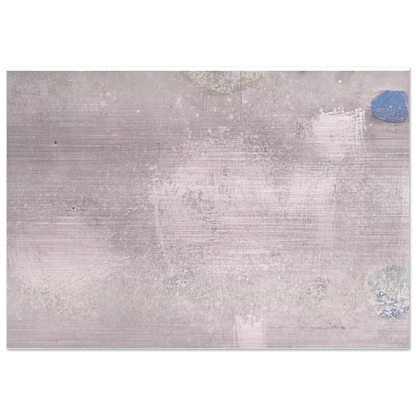 ABSTRACTO EN GRISES Y AZULES 1956 - Luis Feito Brushed Aluminum Print - 70x100 cm / 28x40 inches | Luis Feito Aluminum Print | Luis Feito Prints