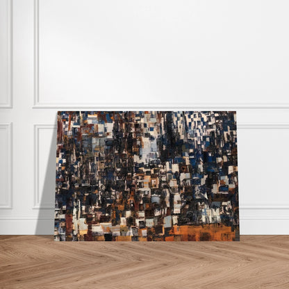 Danse - Tachisme - Maria Helena Vieira da Silva Brushed Aluminum Print - 70x100 cm / 28x40 inches | Maria Helena Vieira da Silva Aluminum Print | Maria Helena Vieira da Silva Prints