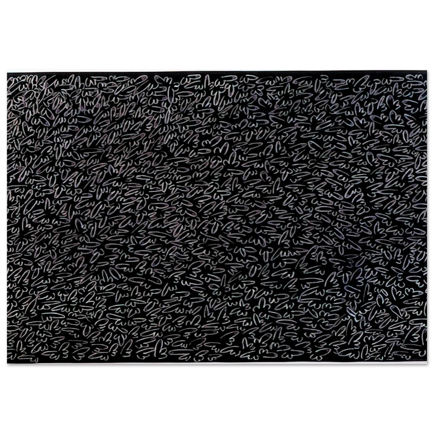 UNTITLED 1979 0 - Keith Haring Brushed Aluminum Print - 70x100 cm / 28x40 inches | Keith Haring Aluminum Print | Keith Haring Prints