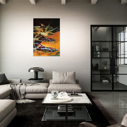 Chris Foss - Chris Foss Brushed Aluminum Print - 70x100 cm / 28x40 inches | Chris Foss Aluminum Print | Chris Foss Prints