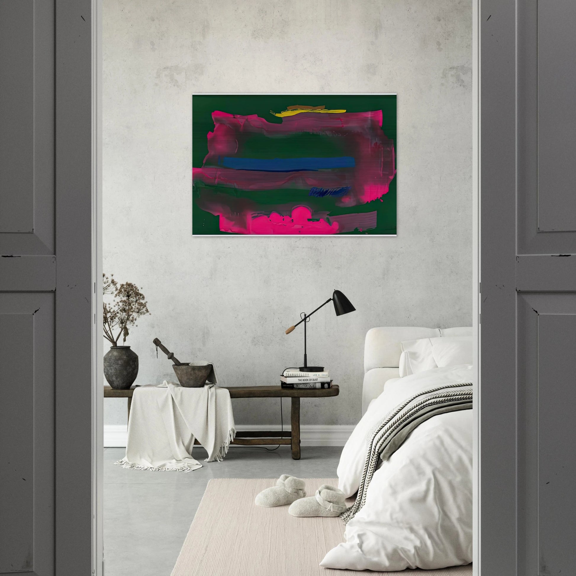 Reef, 1991- - Helen Frankenthaler Brushed Aluminum Print - 70x100 cm / 28x40 inches | Helen Frankenthaler Aluminum Print | Helen Frankenthaler Prints