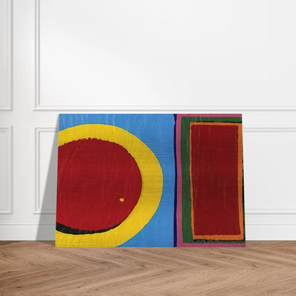 Composition - Al Held Brushed Aluminum Print - 70x100 cm / 28x40 inches | Al Held Aluminum Print | Al Held Prints